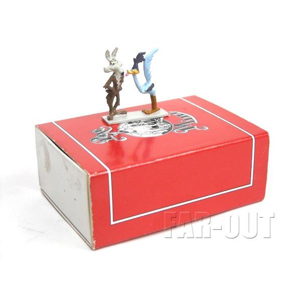 ロードランナー&ワイリーコヨーテ ミニチュア フィギュアリン フランス