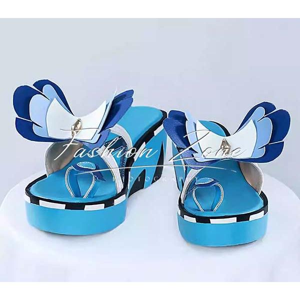 送料無料◇原神 げんしん 風 ムアラニ Mualani コスプレ衣装 ウィッグ