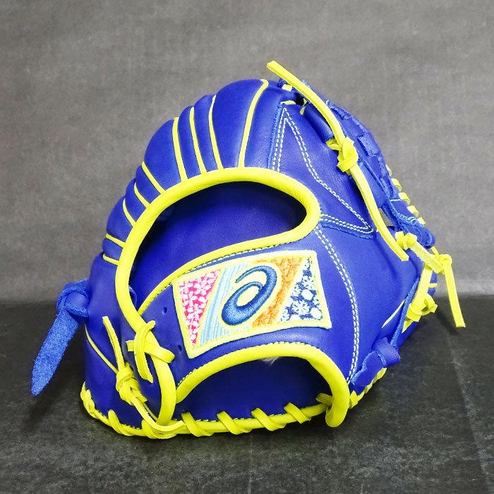 軟式 カラー グラブ Shiki-Sai シキサイ 内野 外野 兼用 アシックス