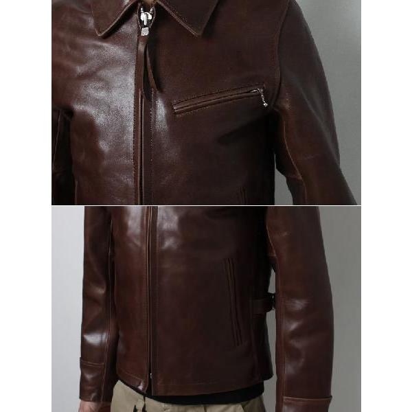 フリーダムレザー ライダースジャケット レザージャケット 本革 メンズ