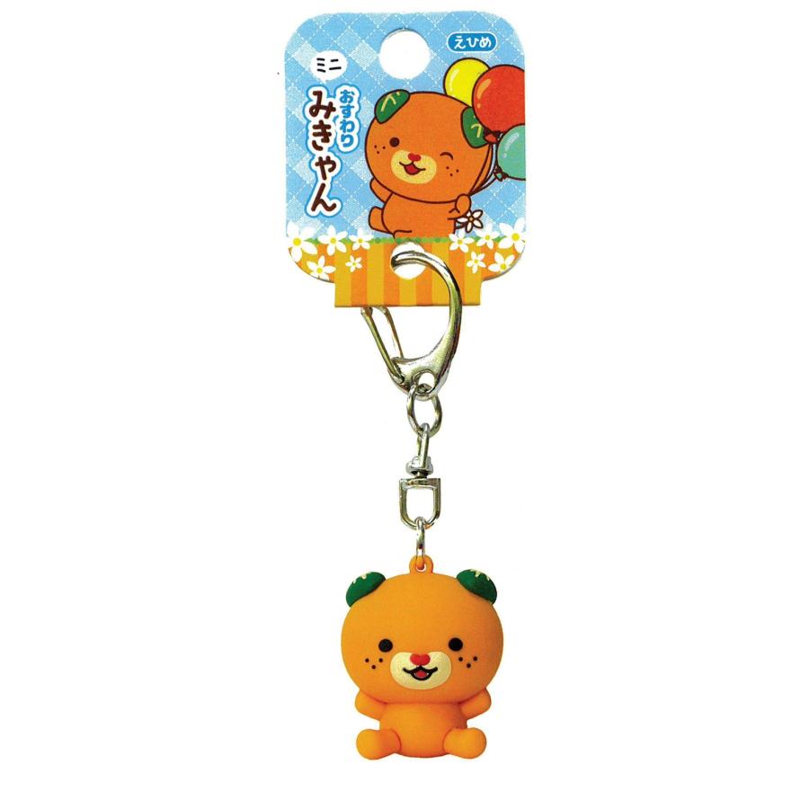 愛媛のゆるキャラ「みきゃん」みきゃんラバーストラップ(ミニ) : fresh