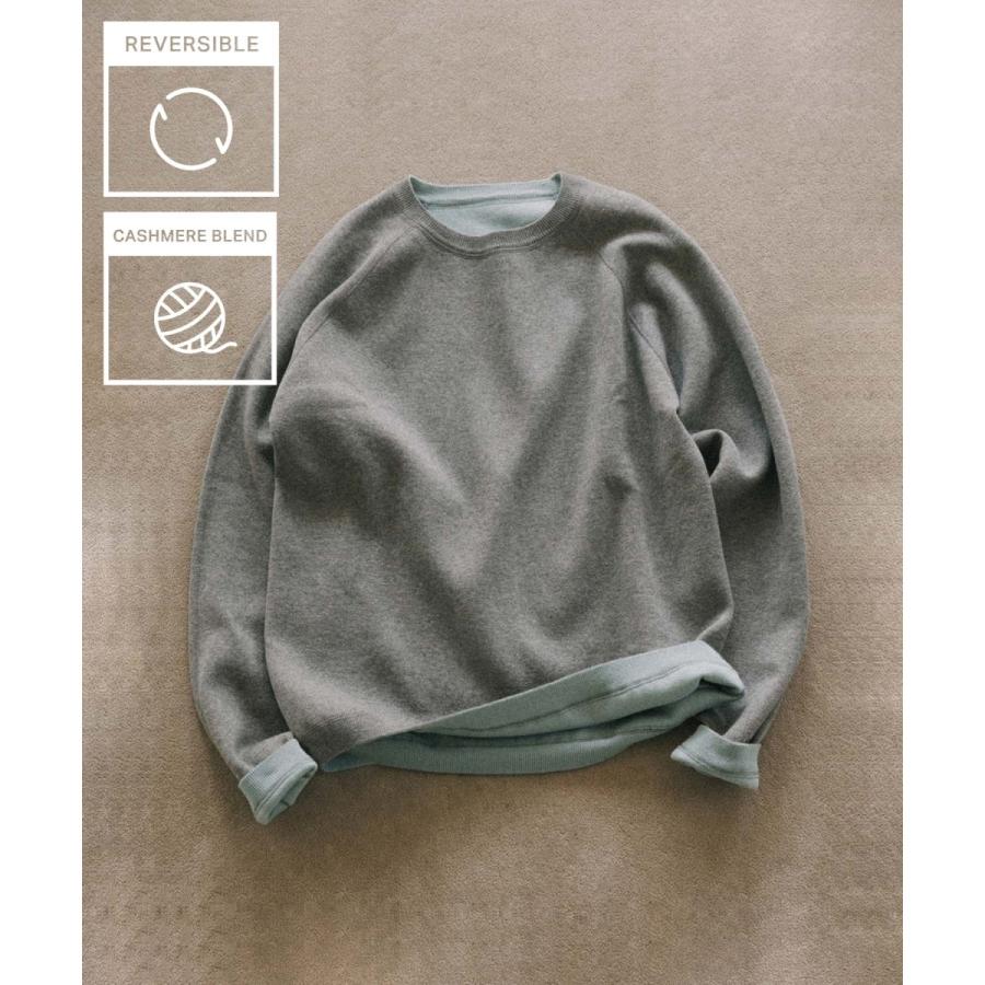 ADAM ET ROPE'（アダムエロペ） 《カシミヤブレンド/リバーシブル