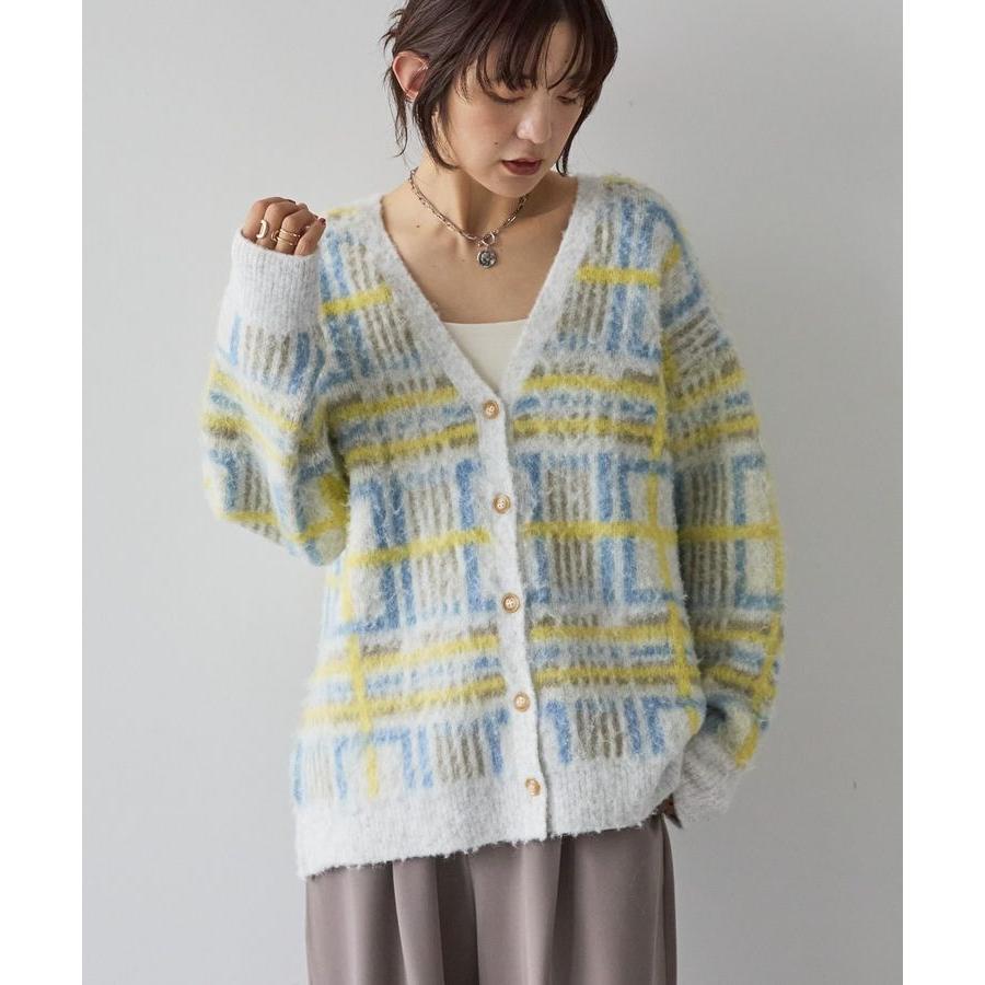 AMERICAN HOLIC（アメリカンホリック） アソート柄シャギーニット