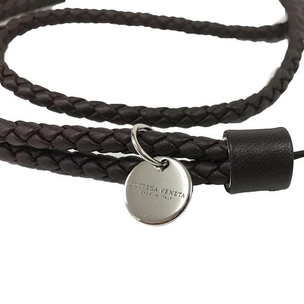 BOTTEGA VENETA ボッテガヴェネタ ロング ネックストラップブラウン