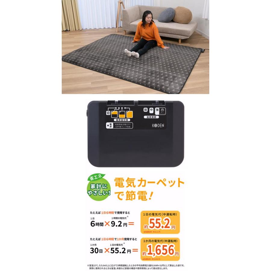 広電（KODEN） 【入荷未定】広電 VWU301UH-HK 電気カーペット カバー
