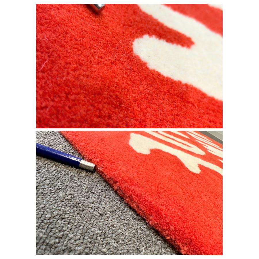 □HUMAN MADE/ヒューマンメイド□HEART RUG LARGE RED ラグ Lサイズ