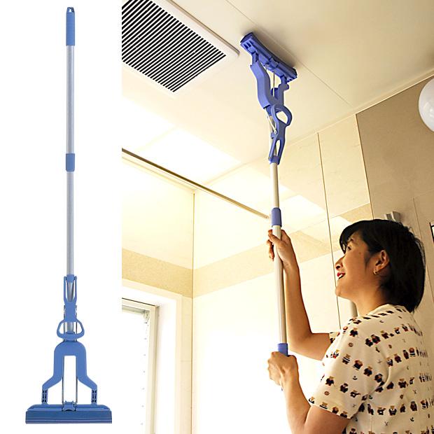 アズマ工業 アズマ公式 グングン吸水激絞りワイパーF 伸縮柄 AZ259