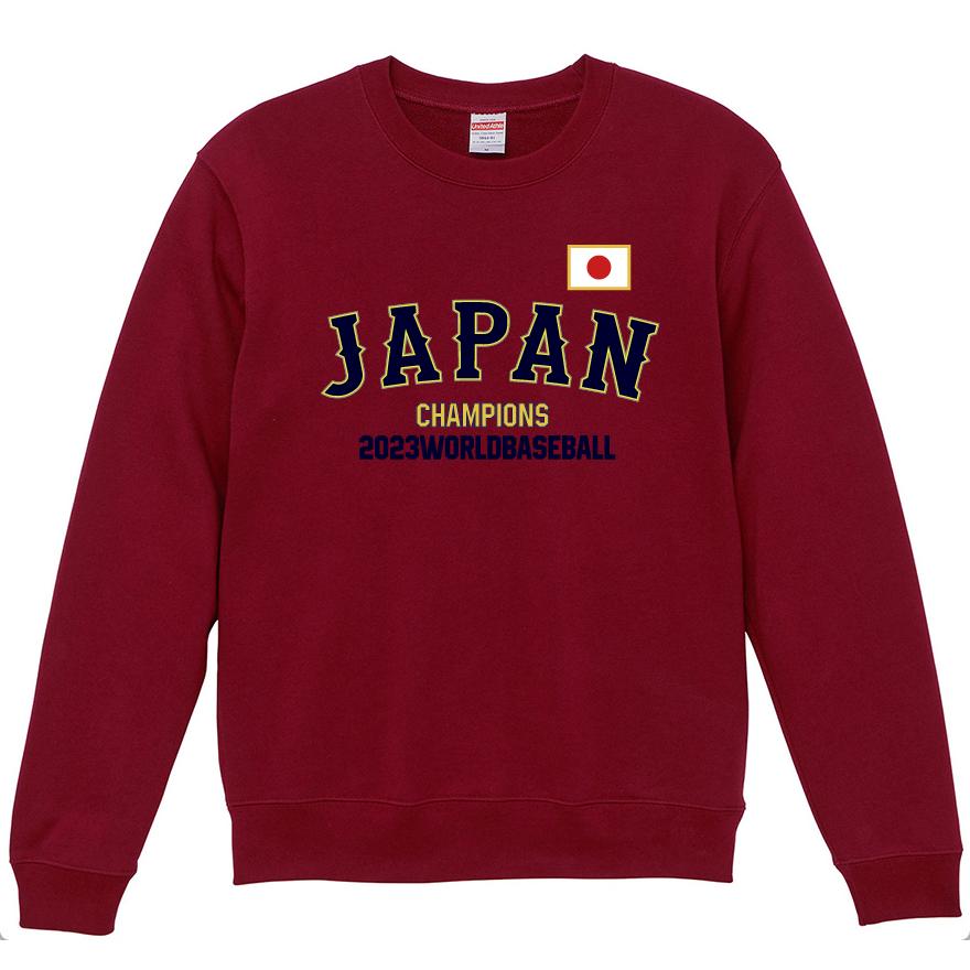 優勝記念 2023 WBC 侍ジャパン 野球 日本代表優勝記念スウェット