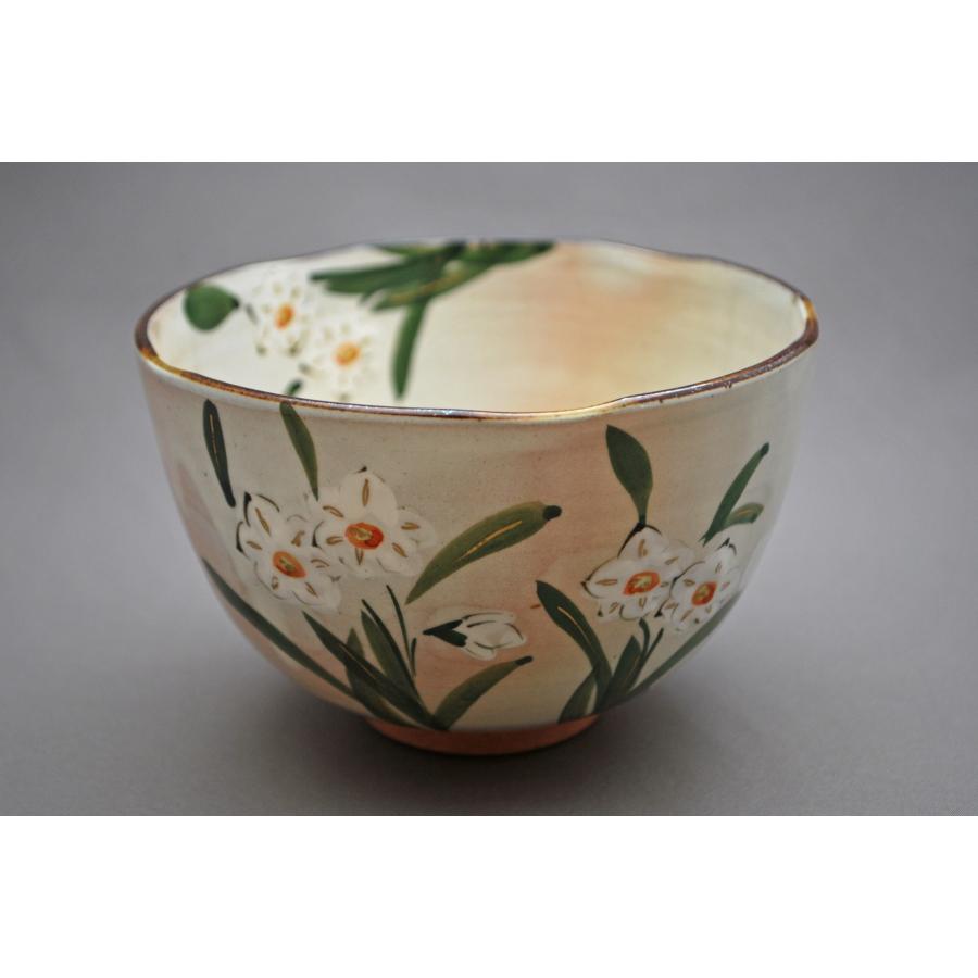 京焼・清水焼 抹茶碗 俊山窯 水仙 : 加納屋北岸 - 通販 - Yahoo