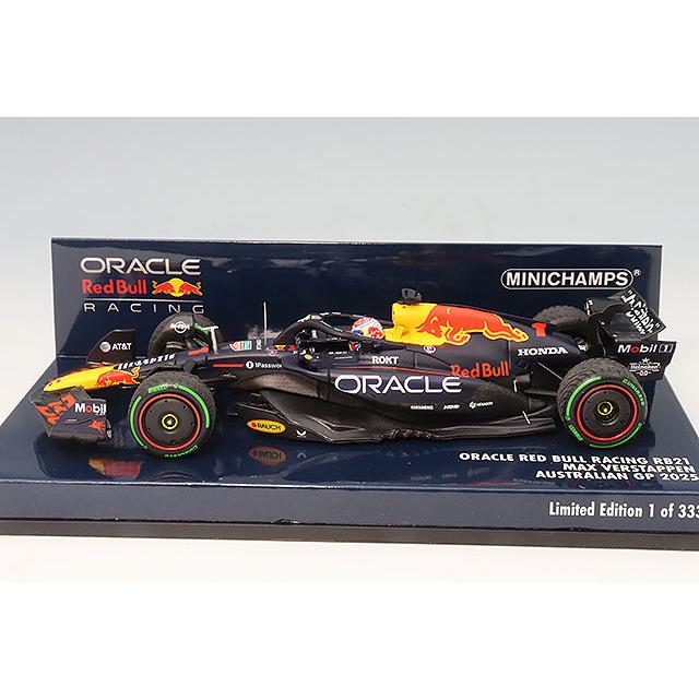 ミニチャンプス 1/43 オラクル レッドブルレーシング RB21 F1 2025