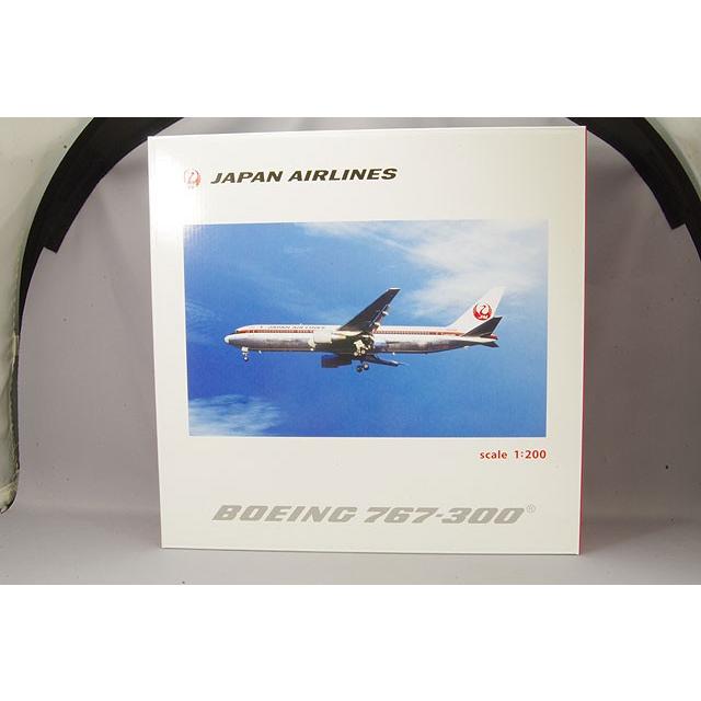 飛行機/完成品 JALUX ホーガン製 1/200 ボーイング 767-300 JAL JA8236