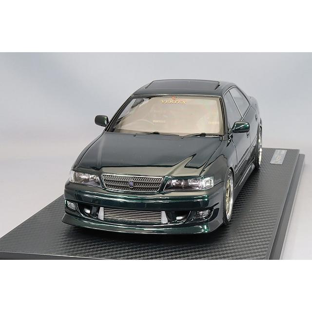 イグニッションモデル 1/18 VERTEX JZX100 チェイサー グリーン
