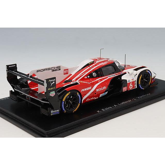 スパーク 1/43 ポルシェ 963 PENSKE 2024 ルマン24H 4位 #6 K.エストレ