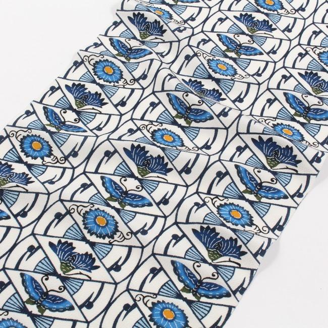 きもの 和 名古屋帯 正絹 本場 琉球紅型 特選 九寸名古屋帯 染め帯