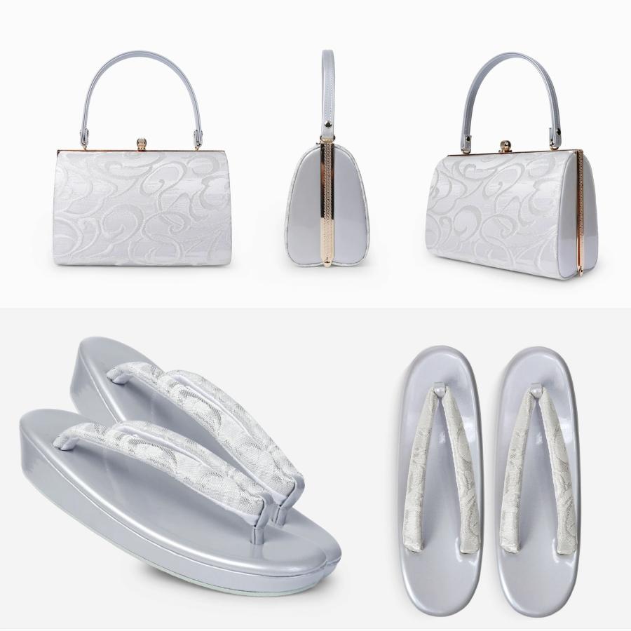 NISHIORI 草履バッグセット 帯地帯地 フォーマル用 選べる2色 留袖