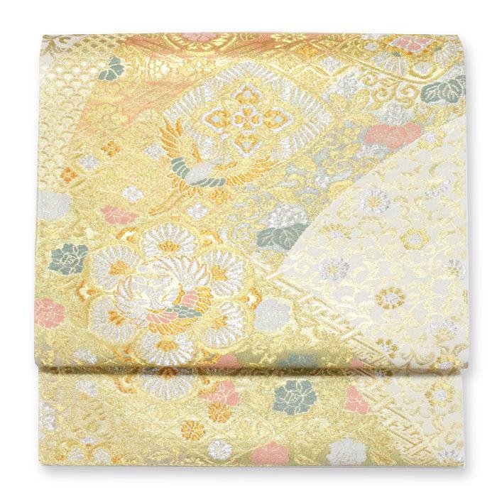 袋帯 麗美 金襴花鳥文 10104 六通柄 お仕立て代込 訪問着 留袖 礼装