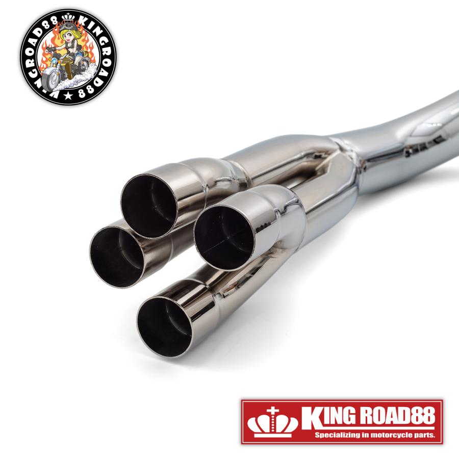 ヤマハ XJR400 前期 4HM マフラー KingRoad88 KinPachi管 フル