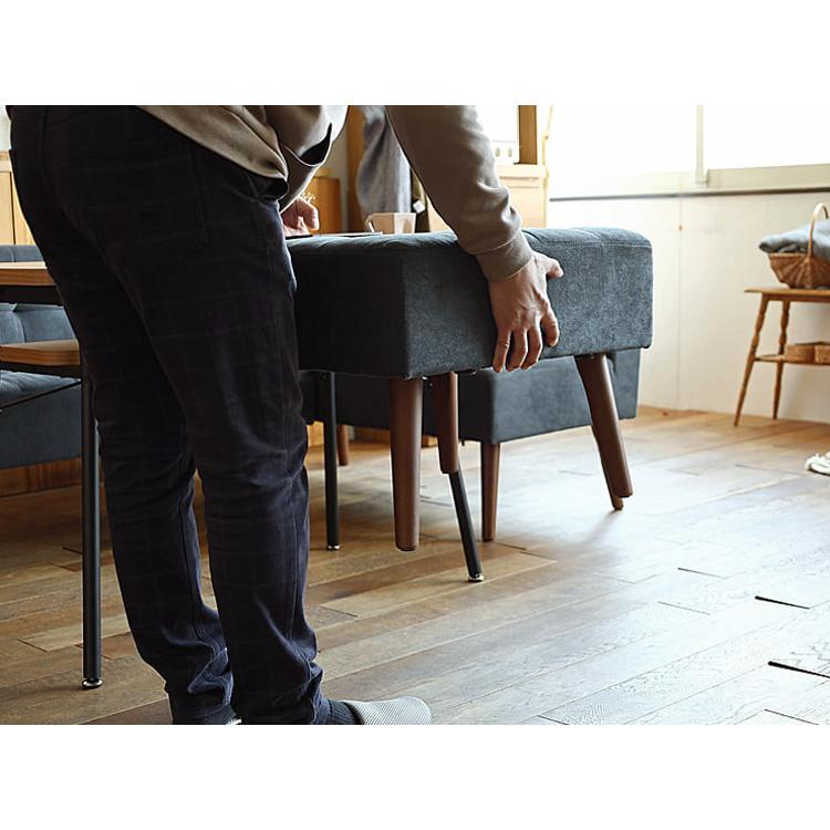 オットマン mild（ミルド）ディープブルータイプ オットマン スツール