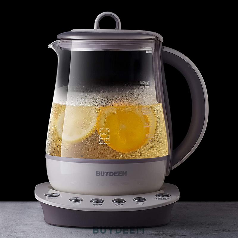 BUYDEEM（バイディーム） 薬膳マルチポット 1.5L ホワイト レシピ付き