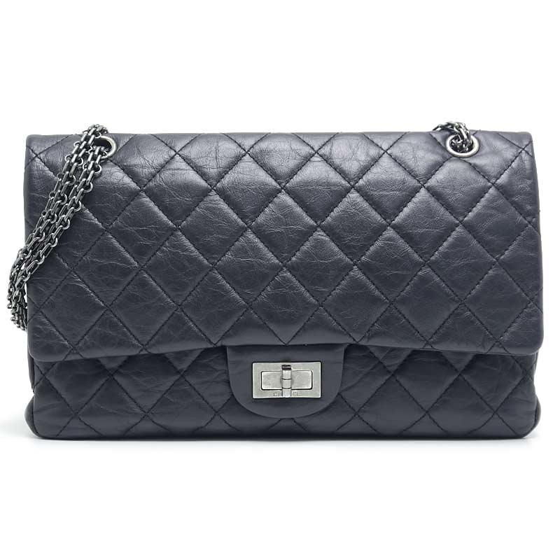 CHANEL（シャネル） CHANEL 2.55 チェーンショルダーバッグ 黒