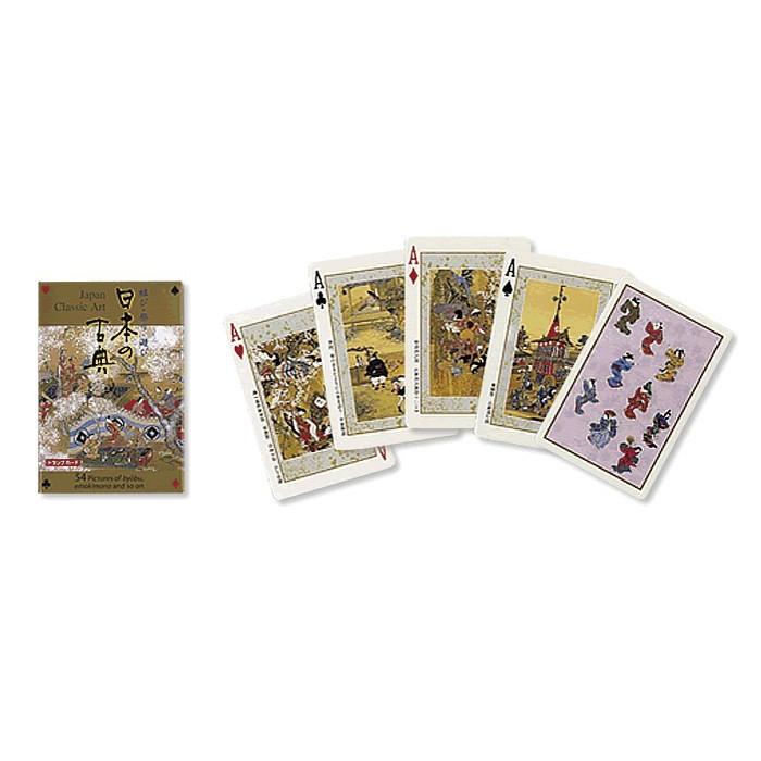 トランプ 和柄 日本の古典 雅び 祭り 遊び PlayingCards 英語表記