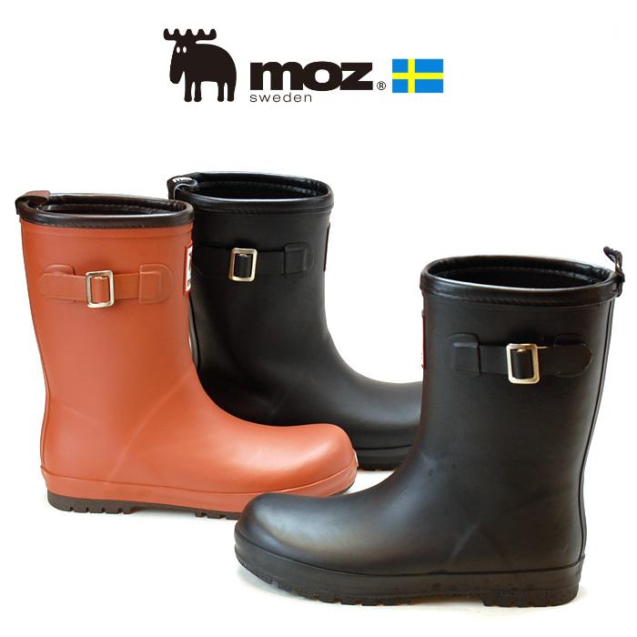moz（モズ） レインブーツ レディース 完全防水 ラバーブーツ 8418