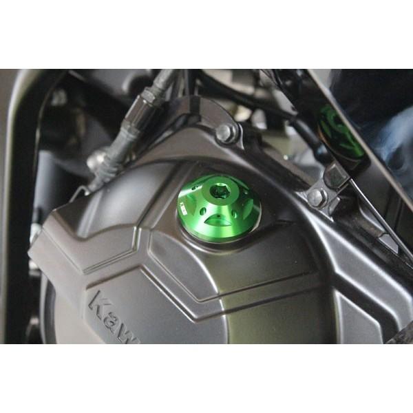 ZX-14R（12〜15年） オイルフィラーキャップ M30×P1.5 ゴールド SSK