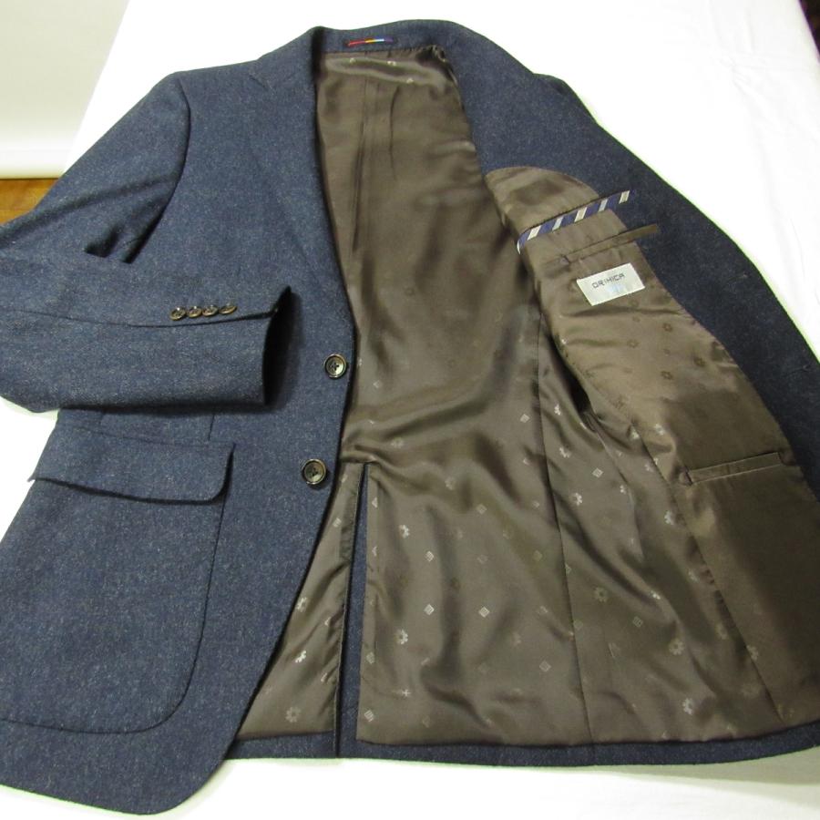 ORIHICA（オリヒカ） 新品同様 メンズ ウールミックス ネイビー