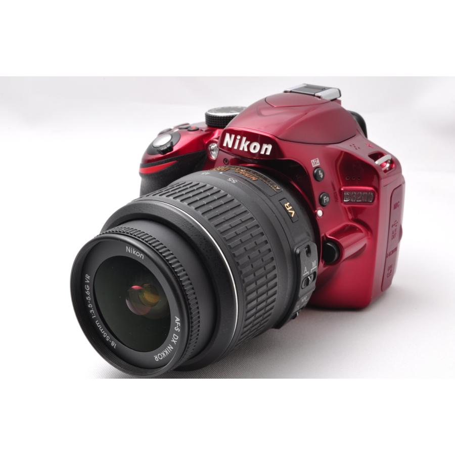 ニコン（Nikon） Nikon D3200 レンズキット レッド SDカード(16GB)付き