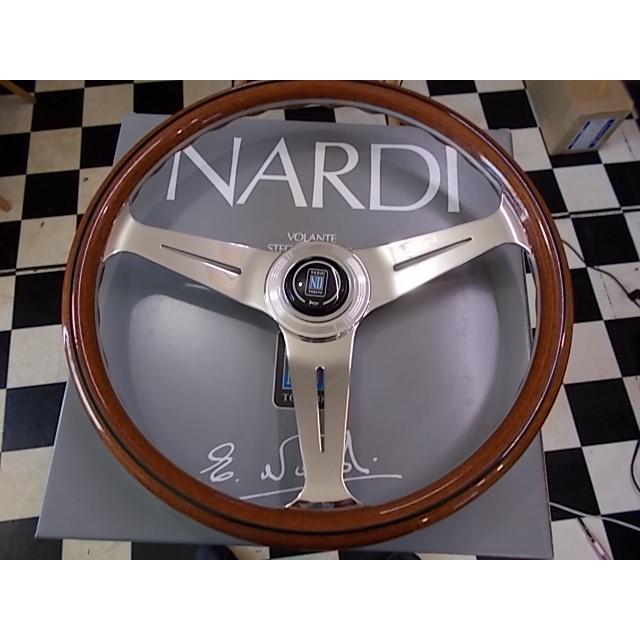 NARDI ナルディ Classic N140 ウッド＆ポリッシュスポーク 380mm
