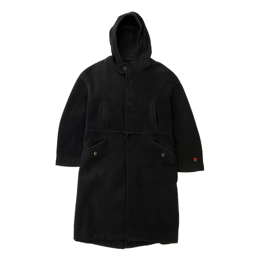 アンダーカバー 時計仕掛けのオレンジフリースロングコート メンズ