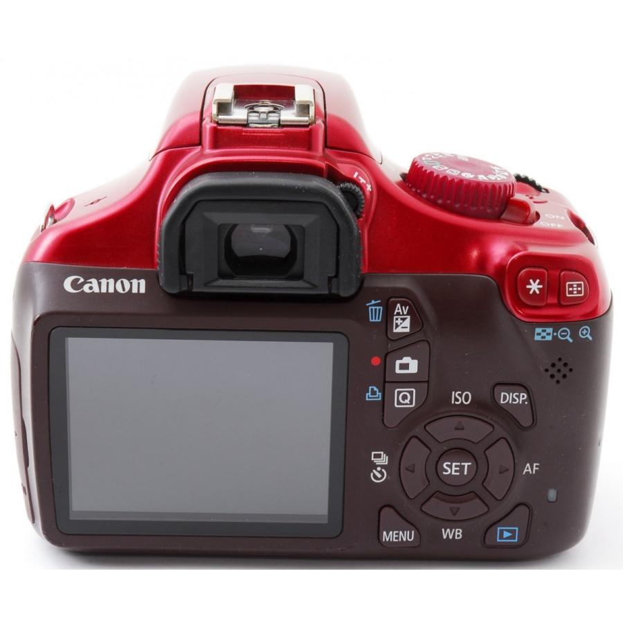 EOS キヤノン デジタル一眼 Canon Kiss X50 レンズキット レッド 中古