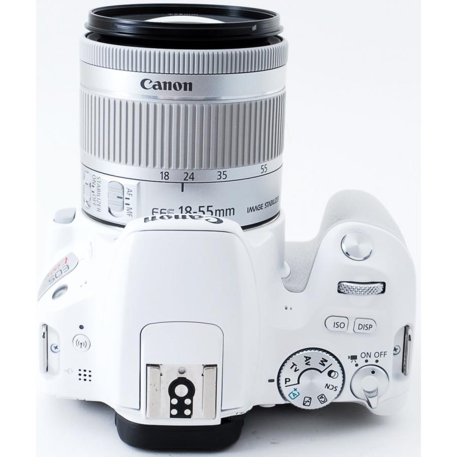 EOS Kiss キヤノン デジタル一眼 CANON X9 レンズキット ホワイト 中古