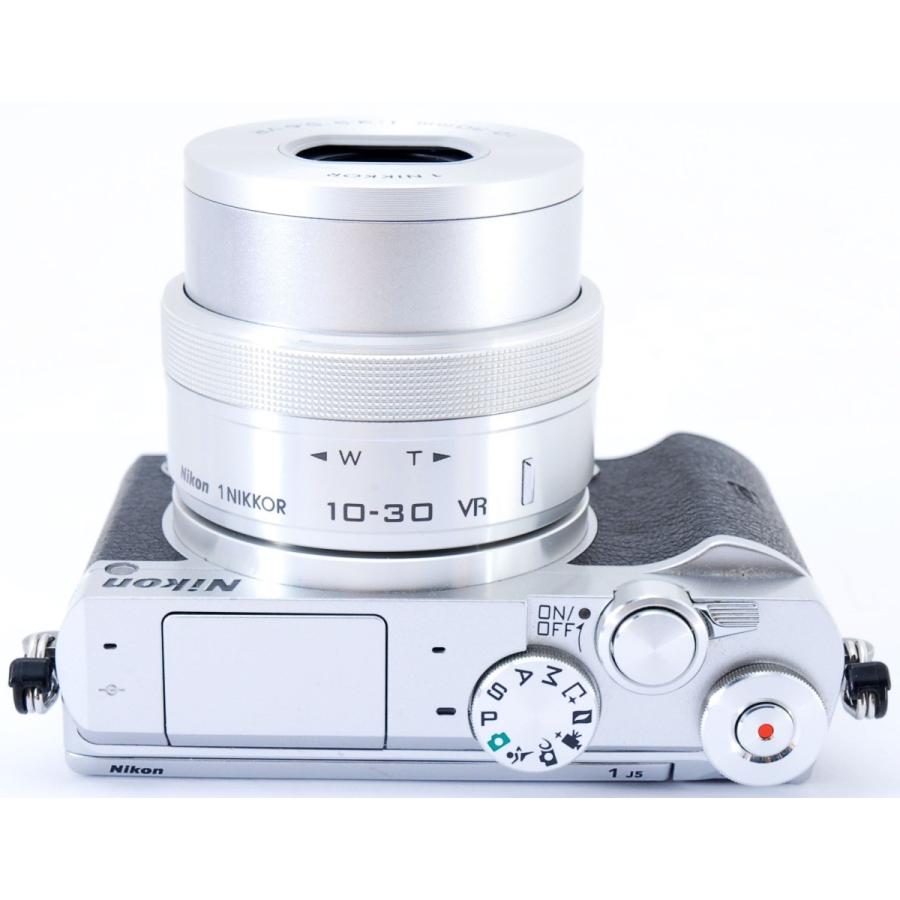 ニコンワン ニコン ミラーレス Nikon 1 J5 レンズキット シルバー 中古