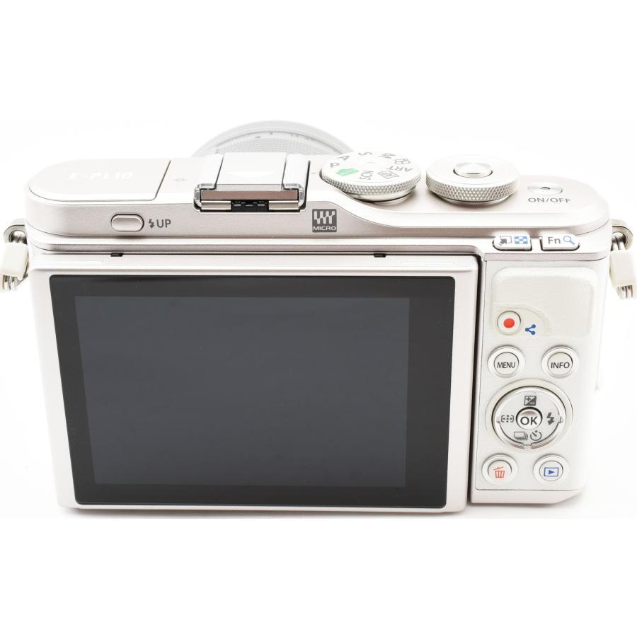 OLYMPUS PEN オリンパス ミラーレス E-PL10 レンズキット ホワイト