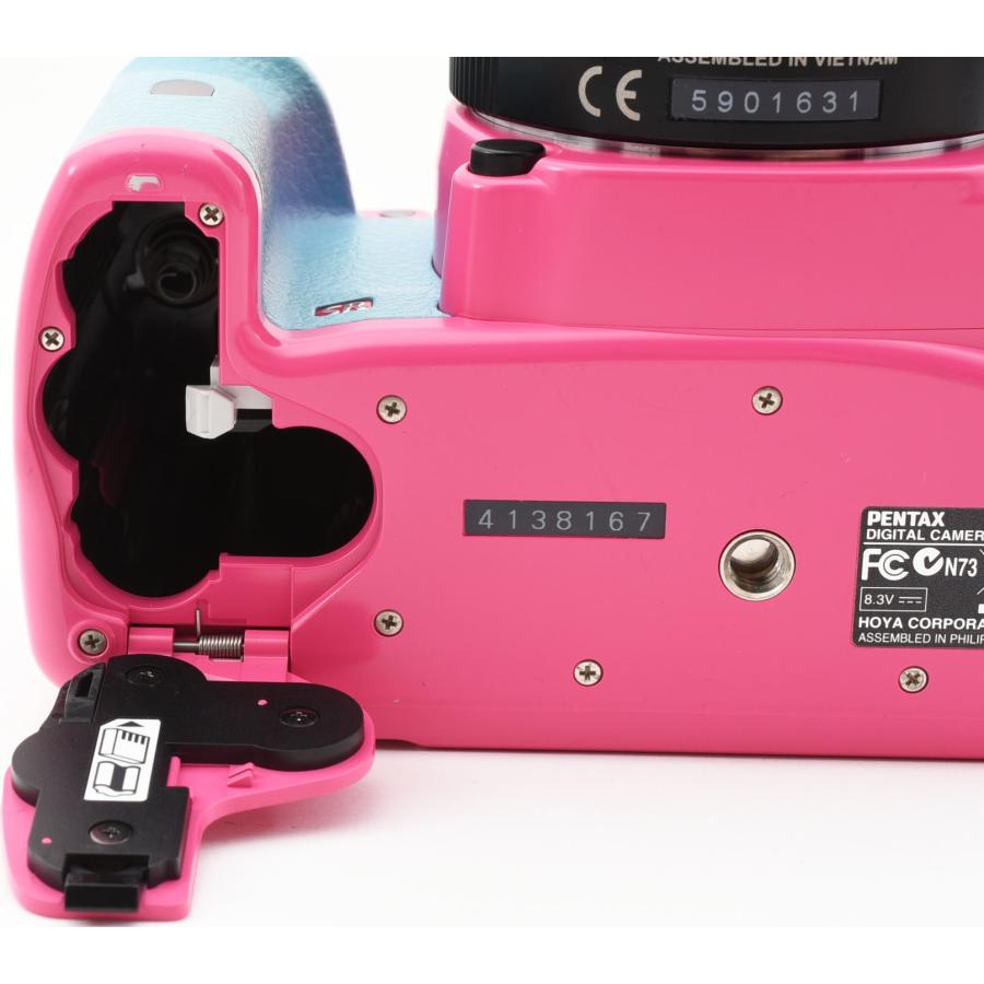 ペンタックス デジタル一眼 PENTAX K-r ピンク×アクア レンズキット