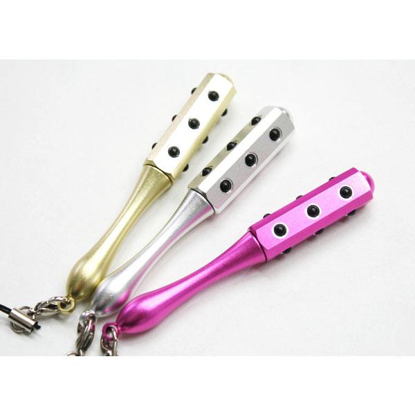 フェイスローラー ゲルマニウム ローラー ミニ 男女兼用 ストラップ