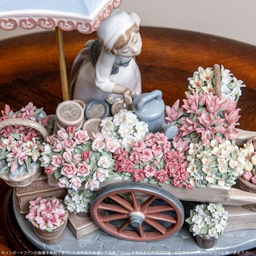 LLADRO（リヤドロ） 公園通りの花屋さん 鳥 置物 01001454 LLADRO