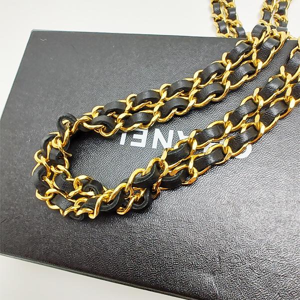 CHANEL（シャネル） 中古品 チェーンベルト ココマーク レザー