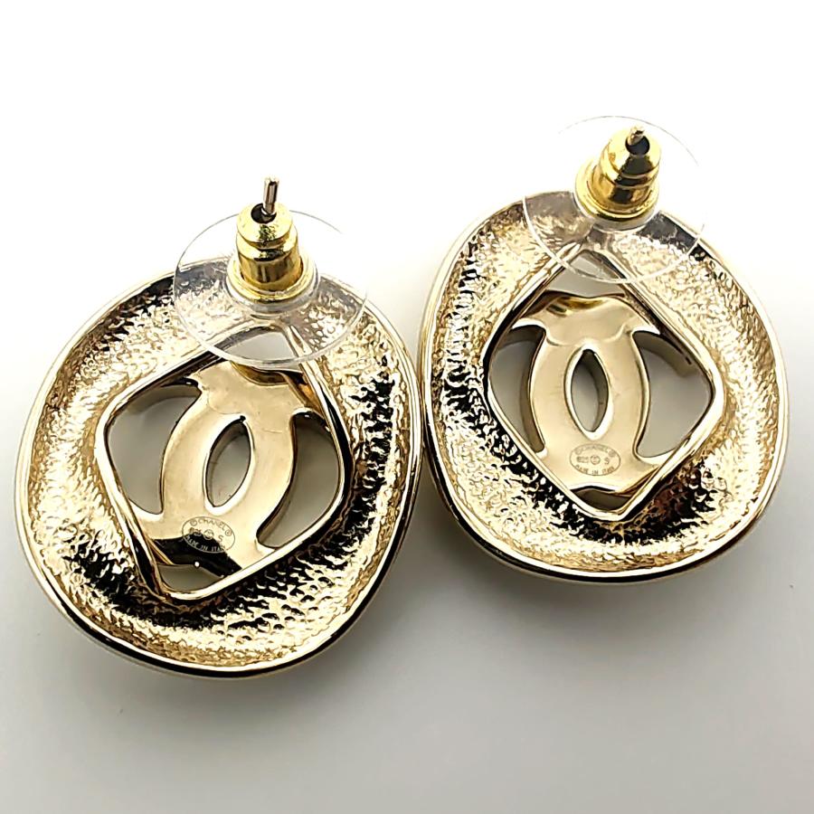 CHANEL（シャネル） 中古品 ピアス 2025年春夏新作 メタル & ストラス