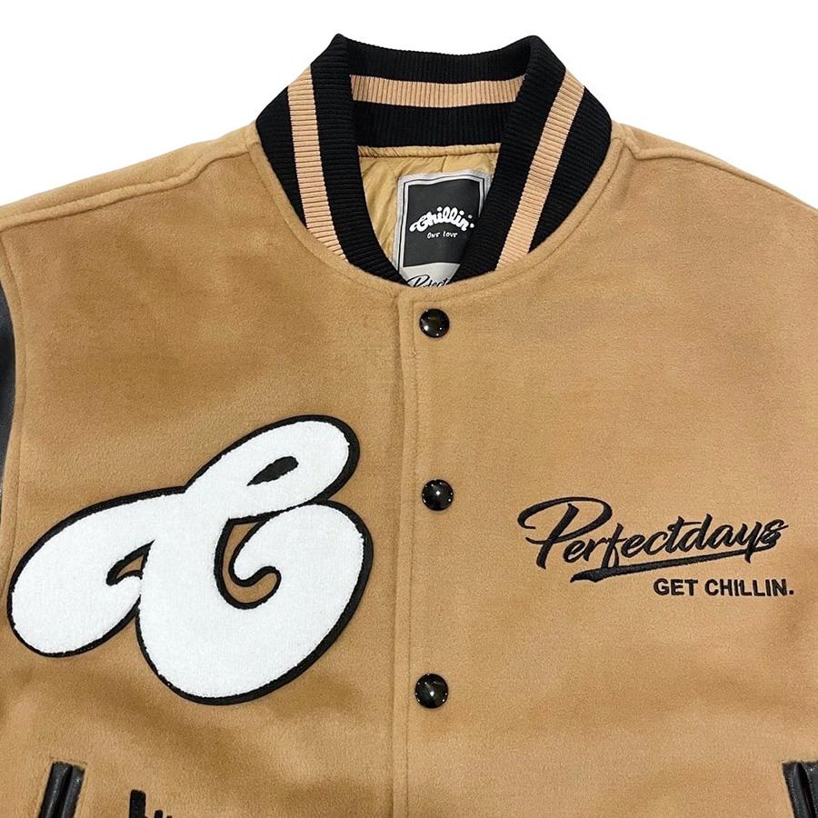 CHILLIN チリン ジャケット スタジャン スタジアムジャケット アウター