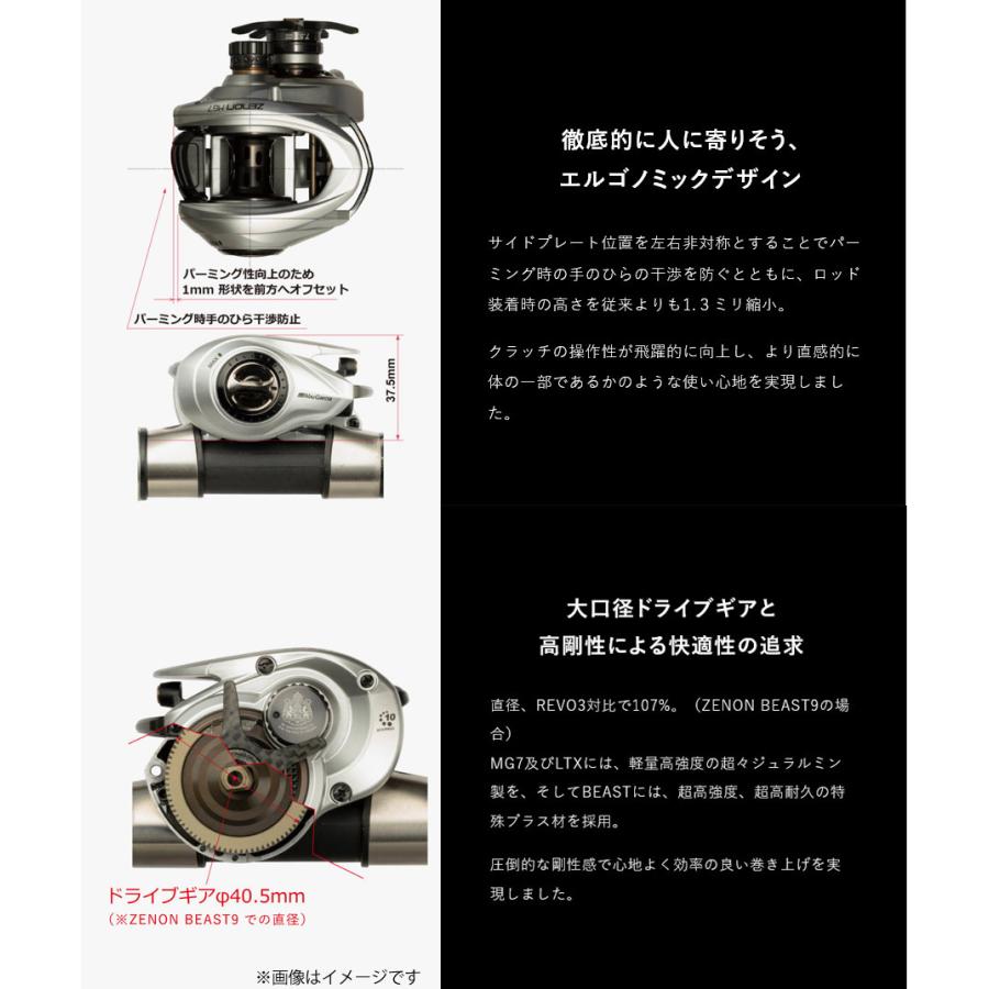 Abu Garcia（アブガルシア） ○アブガルシア Abu ZENON ゼノン MG7-L