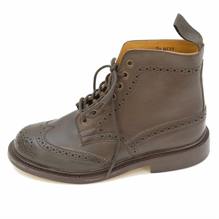 Tricker's（トリッカーズ） 5180 カントリーブーツ ウイングチップ 7