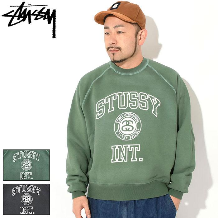 STUSSY（ステューシー） トレーナー メンズ Overlock Varsity Raglan