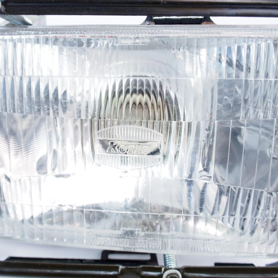 TW200 2JL希少な初期型 純正ライトカウル付きモデル用ヘッドライト