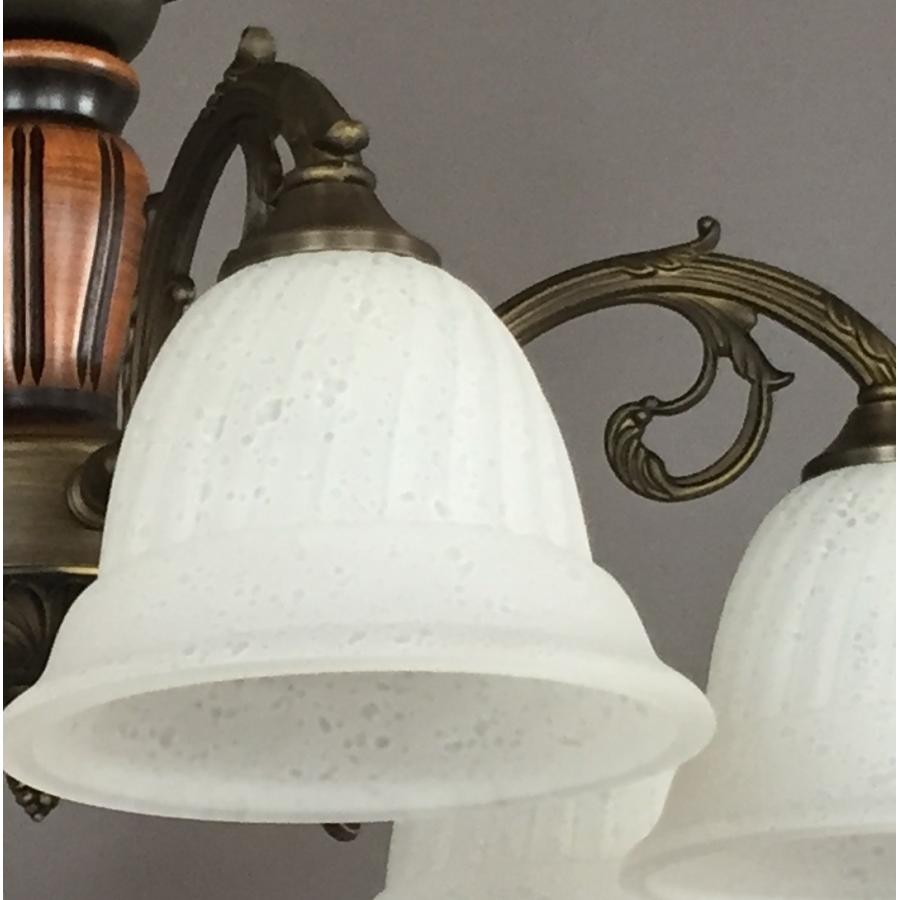 大正浪漫漂う モダンレトロなシャンデリア 【E17-60W×6灯】/ アトリエ