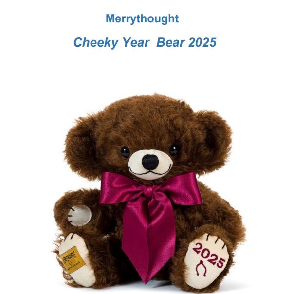 メリーソート チーキーイヤーベア2025 25cm 世界限定 Mrrythought