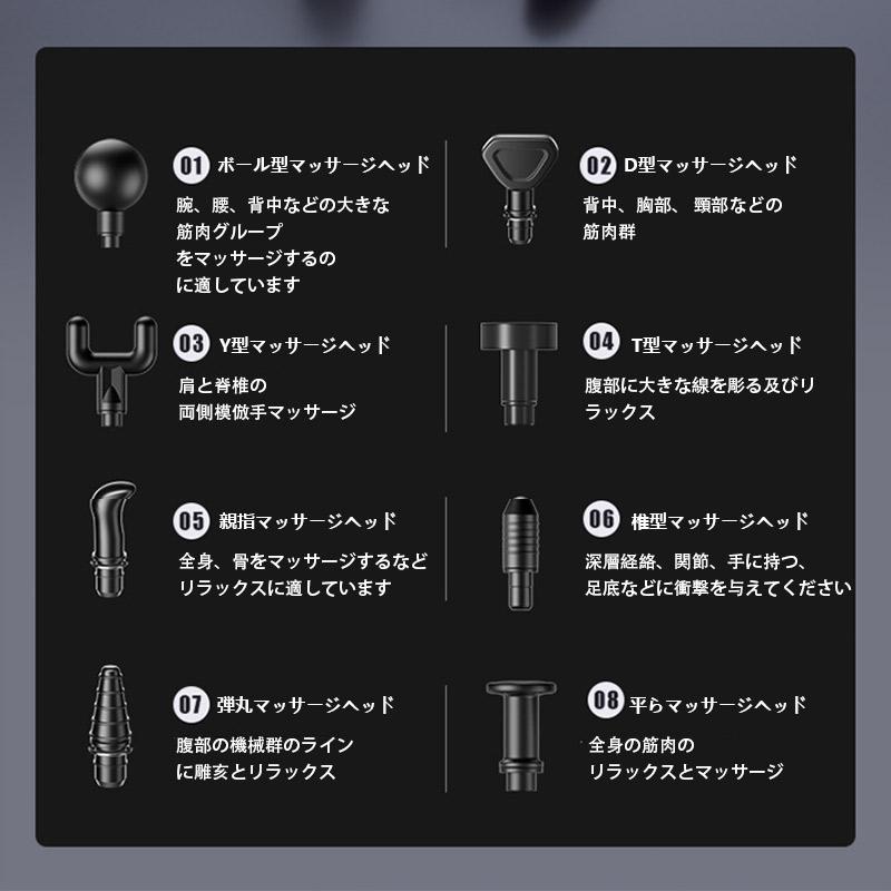 筋膜リリース ガン 電動 軽量 マッサージ器 健康グッズ 小型 肩こり 足