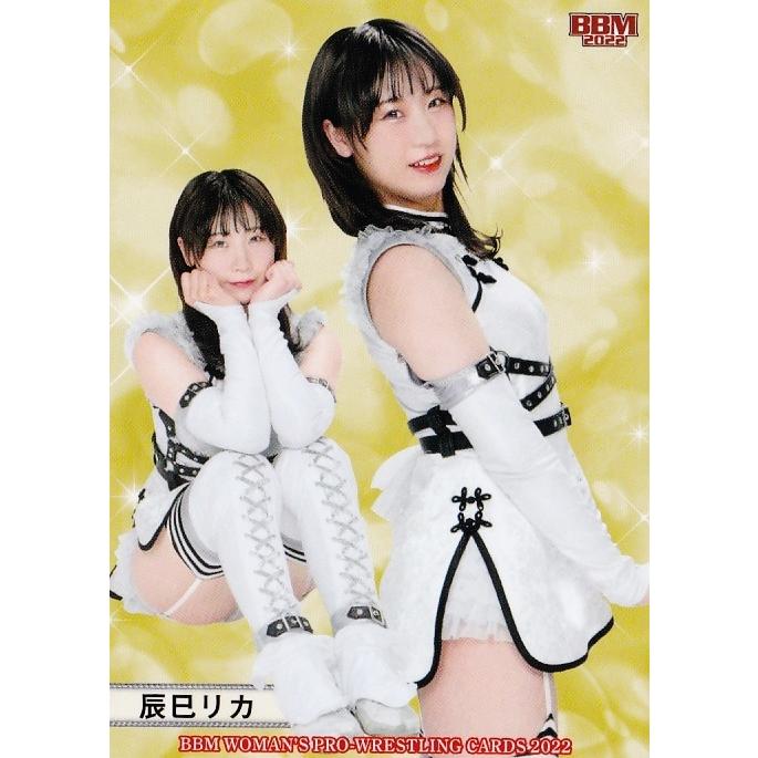 64 【辰巳リカ】BBM 女子プロレスカード 2022 レギュラー : スポーツ