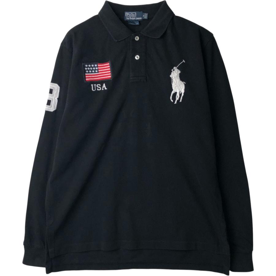 古着 ラルフローレン Ralph Lauren POLO by CUSTOM FIT ビッグポニー